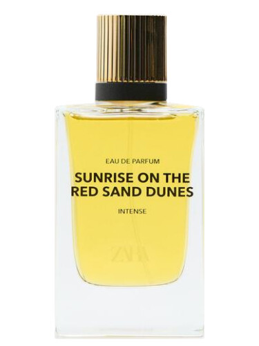 Sunrise on the Red Sand Dunes Intense