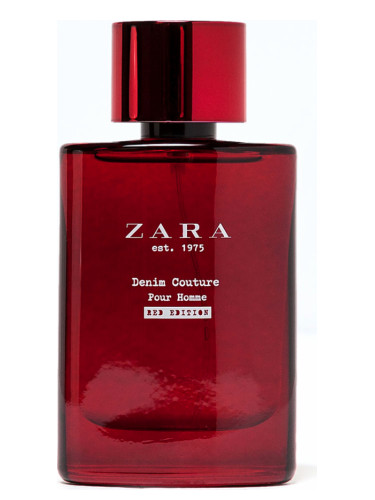 Zara est 1975 Denim Couture Pour Homme Red Edition
